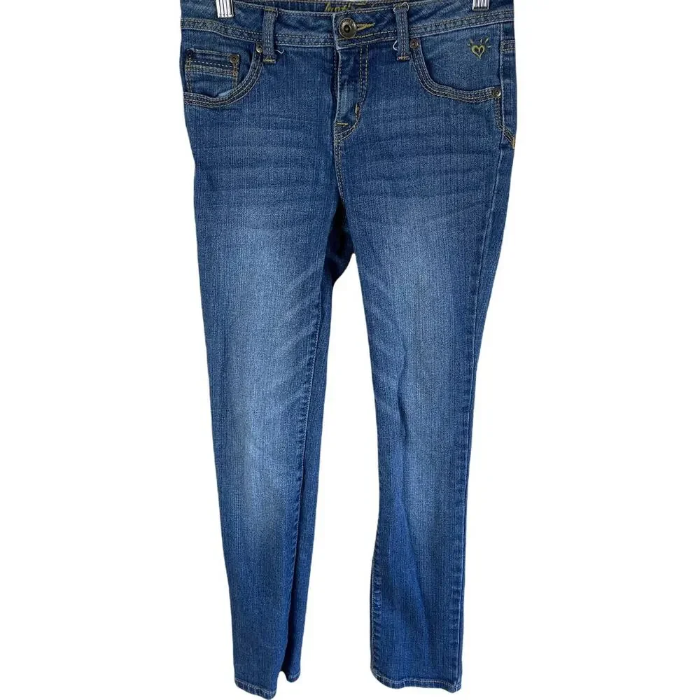 Justice Jeans Girls 12R Blue Denim